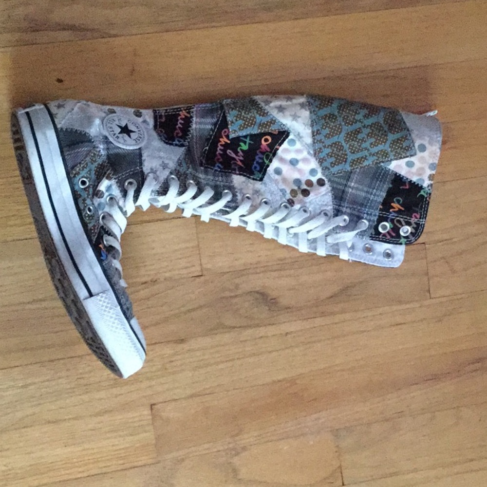 Knee high converse
